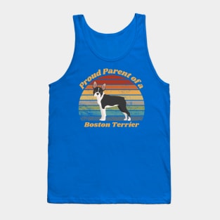 Proud Parent of a Boston Terrier Tank Top